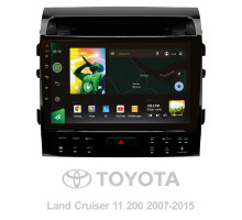 Штатна магнітола SIGMA X9464 ANDROID 10 4+64 Gb 4G DSP Toyota Land Cruiser 11 200 2007-2015 (F2) (B) 9