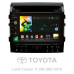 Штатна магнітола SIGMA X9464 ANDROID 10 4+64 Gb 4G DSP Toyota Land Cruiser 11 200 2007-2015 (F2) (B) 9