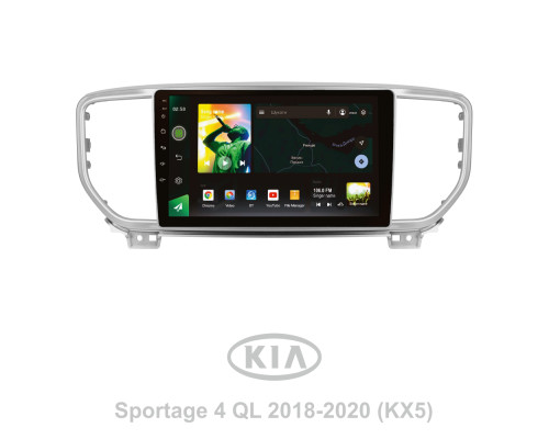 Штатна магнітола SIGMA X9232 ANDROID 10 2+32 Gb 4G DSP Kia Sportage 4 QL 2018-2020 (KX5 A) 9