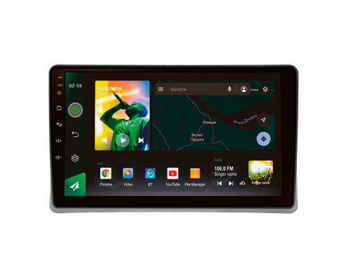 Штатна магнітола SIGMA X9232 ANDROID 10 2+32 Gb 4G DSP Toyota Land Cruiser 10 J100 100 1998-2007 9