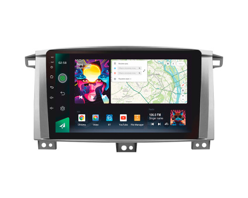 Штатна магнітола SIGMA PRO 98128 ANDROID 12 8+128 Gb 4G DSP Toyota Land Cruiser LC 100-A 2002-2007 (A) 9