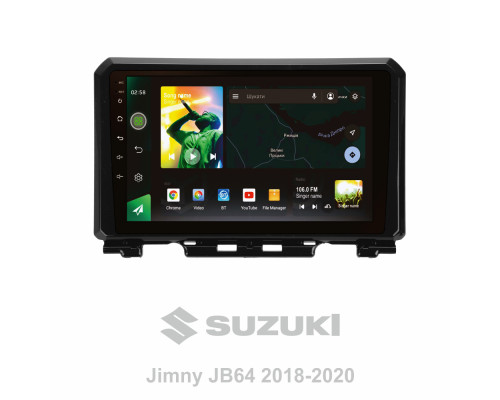 Штатна магнітола SIGMA X9232 ANDROID 10 2+32 Gb 4G DSP Suzuki Jimny JB64 2018-2020 9