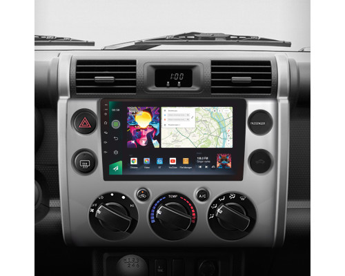 Штатна магнітола SIGMA PRO 98128 ANDROID 12 8+128 Gb 4G DSP Toyota FJ Cruiser J15 2006-2020 (F1) 9