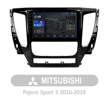 Штатна магнітола AMS T910 6+128 Gb Mitsubishi Pajero Sport 3 2016-2018 9