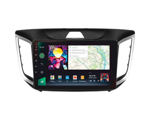 Штатна магнітола SIGMA PRO 10464 ANDROID 12 4+64 Gb 4G DSP Hyundai Creta IX25 2015-2019 10