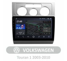 Штатна магнітола AMS T1010 6+128 Gb Volkswagen Touran 1 2003-2010 (F1) 10