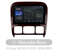 Штатна магнітола AMS T910 6+128 Gb Mercedes Benz S-Class W220 VV220 1998-2005 9