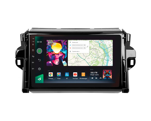 Штатна магнітола SIGMA PRO 98128 ANDROID 12 8+128 Gb 4G DSP Toyota Fortuner 2 2015-2018 9