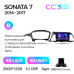 Штатна магнітола Teyes CC3 4+32 Gb Hyundai Sonata 7 LF 2014-2017 (B) 9