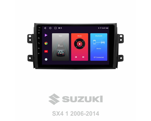 Штатна магнітола SIGMA F9216 ANDROID 10 2+32 Gb Suzuki SX4 1 2006-2014 9