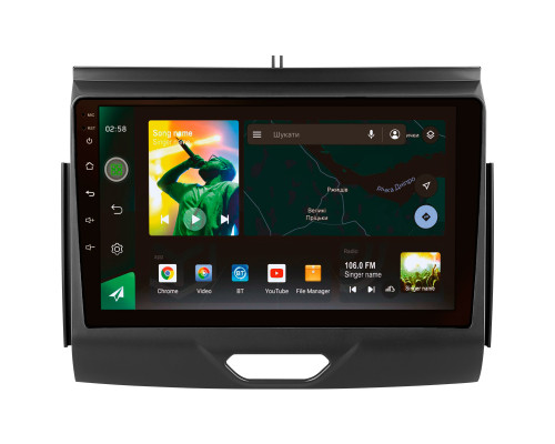 Штатна магнітола SIGMA X9464 ANDROID 10 4+64 Gb 4G DSP Ford Ranger P703 2015-2022 (C) 9