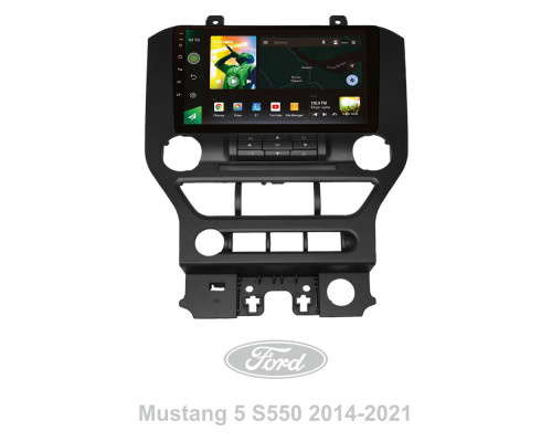 Штатна магнітола SIGMA X9232 ANDROID 10 2+32 Gb 4G DSP Ford Mustang VI S550 (F1) 2014-2021 9