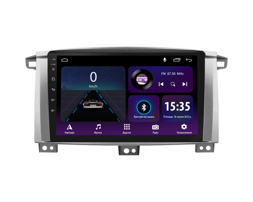 Штатна магнітола SIGMA E9232 ANDROID 10 2+32 Gb Toyota Land Cruiser LC 100-A 2002-2007 (B) 9