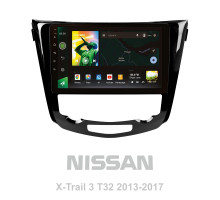 Штатна магнітола SIGMA X10464 ANDROID 10 4+64 Gb 4G DSP Nissan X-Trail X Trail 3 T32 2013-2017- (F2) Automatic air conditioning (A) 10