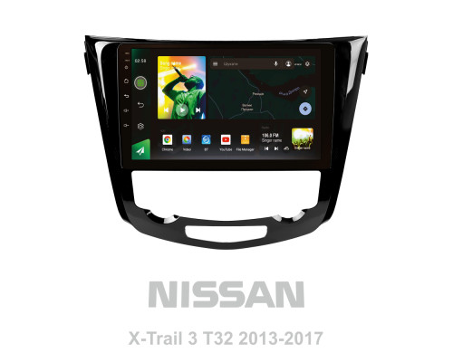 Штатна магнітола SIGMA X10464 ANDROID 10 4+64 Gb 4G DSP Nissan X-Trail X Trail 3 T32 2013-2017- (F2) Automatic air conditioning (A) 10