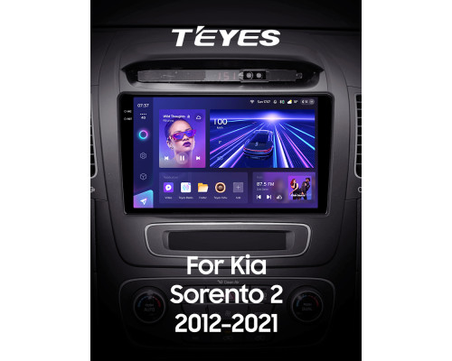 Штатна магнітола Teyes CC3 4+32 Gb Kia Sorento 2 II XM 2012 - 2021 (F1) 9