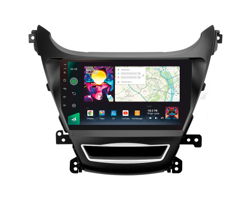 Штатна магнітола SIGMA PRO 9464 ANDROID 12 4+64 Gb 4G DSP Hyundai Elantra 5 JK GD MD UD 2010-2016 (F2) 9