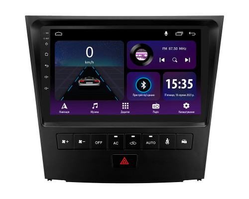 Штатна магнітола SIGMA E9232 ANDROID 10 2+32 Gb Lexus GS III 3 300 350 400 430 450H 460 2004-2011 9