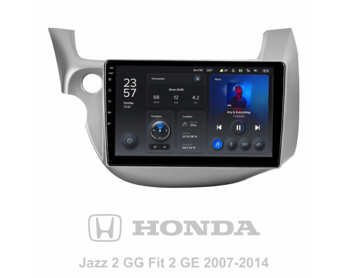 Штатна магнітола Teyes X1 2+32Gb Honda Jazz 2 GG Fit 2 GE 2007 - 2014 10