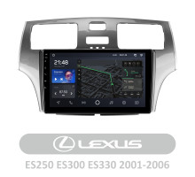 Штатна магнітола AMS T910 6+128 Gb Lexus ES250 ES300 ES330 2001-2006 9