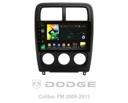 Штатна магнітола SIGMA X9464 ANDROID 10 4+64 Gb 4G DSP Dodge Caliber PM 2009 - 2013 9