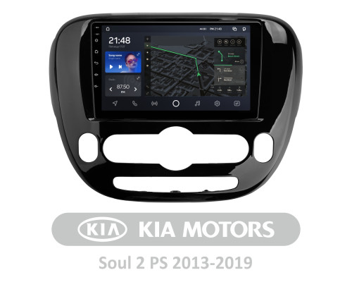 Штатна магнітола AMS T910 6+128 Gb Kia Soul 2 PS 2013-2019 (A) 9