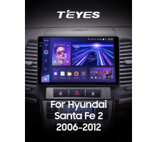 Штатна магнітола Teyes CC3 4+64 Gb Hyundai Santa Fe 2 2006-2012 9