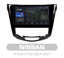 Штатна магнітола AMS T1010 6+128 Gb Nissan X-Trail X Trail 3 T32 2013-2017- (F1) Manual air conditioning (C) 10