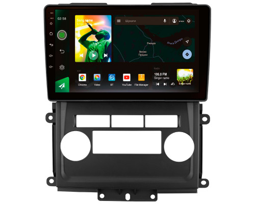 Штатна магнітола SIGMA X10232 ANDROID 10 2+32 Gb 4G DSP Nissan Frontier 2009-2012 For Nissan Xterra 2 N50 2008-2015 10