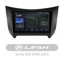 Штатна магнітола AMS T910 6+128 Gb Lifan Smily 320 2008-2015 9