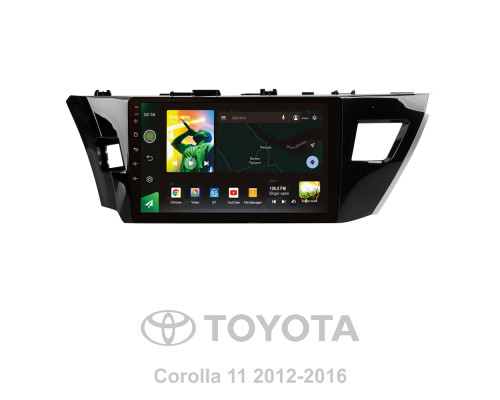 Штатна магнітола SIGMA X10232 ANDROID 10 2+32 Gb 4G DSP Toyota Corolla 11 2012-2016 (B) 10