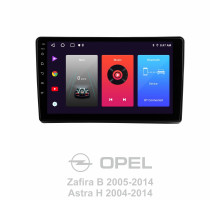 Штатна магнітола SIGMA F9216 ANDROID 10 2+32 Gb Opel Zafira B 2005-2014 For Opel Astra H 2004-2014 9