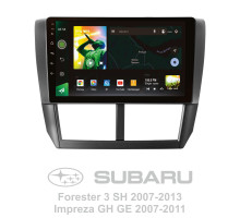 Штатна магнітола SIGMA X9232 ANDROID 10 2+32 Gb 4G DSP Subaru Forester 3 SH 2007-2013 For Subaru Impreza GH GE 2007-2011 9