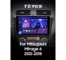 Штатна магнітола Teyes CC3 6+128 Gb з коловим оглядом 360° Mitsubishi Mirage 6 2012-2018 9