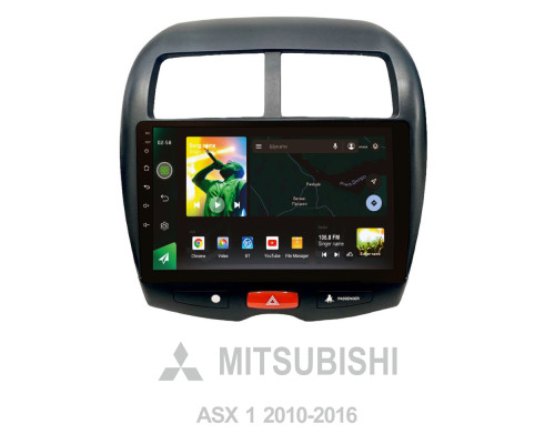 Штатна магнітола SIGMA X10232 ANDROID 10 2+32 Gb 4G DSP Mitsubishi ASX 1 2010-2016 (A) 10