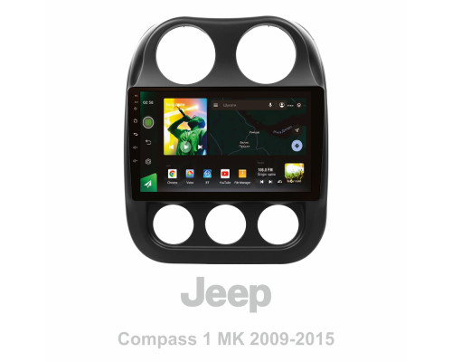 Штатна магнітола SIGMA X10464 ANDROID 10 4+64 Gb 4G DSP Jeep Compass 1 MK 2009-2015 10