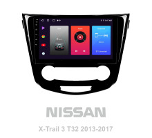 Штатна магнітола SIGMA F10216 ANDROID 10 2+32 Gb Nissan X-Trail X Trail 3 T32 2013-2017- (F1) Manual air conditioning (A) 10