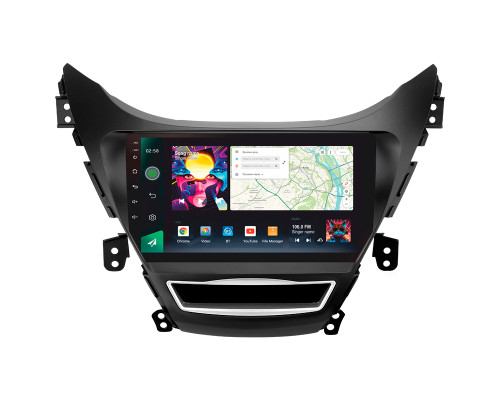 Штатна магнітола SIGMA PRO 9464 ANDROID 12 4+64 Gb 4G DSP Hyundai Elantra 5 JK GD MD UD 2010-2016 (F1) 9