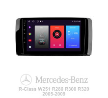 Штатна магнітола SIGMA F9216 ANDROID 10 2+32 Gb Mercedes Benz R-Class W251 R280 R300 R320 2005-2017 (F1) 9