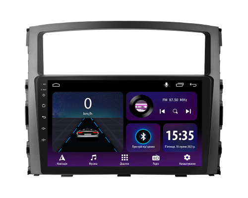 Штатна магнітола SIGMA E9232 ANDROID 10 2+32 Gb Mitsubishi Pajero 4 V80 V90 2006-2014 (A) 9