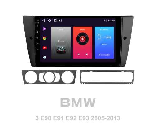 Штатна магнітола SIGMA F9216 ANDROID 10 2+32 Gb BMW 3 E90 E91 E92 E93 2005-2013 9