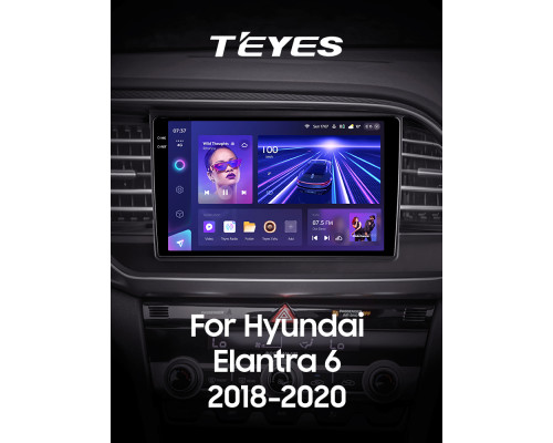 Штатна магнітола Teyes CC3 4+32 Gb Hyundai Elantra 6 2018-2020 (A) 9