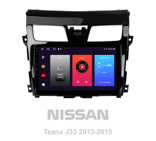 Штатна магнітола SIGMA F10216 ANDROID 10 2+32 Gb Nissan Teana J33 2013-2015 (A) 10