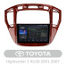 Штатна магнітола AMS T910 6+128 Gb Toyota Highlander 1 XU20 2001-2007 9