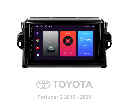 Штатна магнітола SIGMA F9216 ANDROID 10 2+32 Gb Toyota Fortuner 2 2015-2018 9