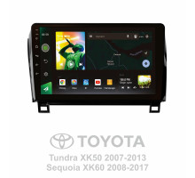 Штатна магнітола SIGMA X10232 ANDROID 10 2+32 Gb 4G DSP Toyota Tundra XK50 2007-2013 Sequoia XK60 2008-2017 10