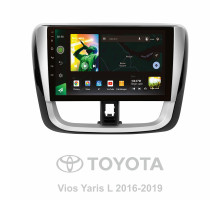 Штатна магнітола SIGMA X10464 ANDROID 10 4+64 Gb 4G DSP Toyota Vios Yaris L 2016-2019 10