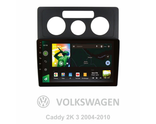 Штатна магнітола SIGMA X10464 ANDROID 10 4+64 Gb 4G DSP Volkswagen Caddy 2K 3 III 2004 - 2010 10