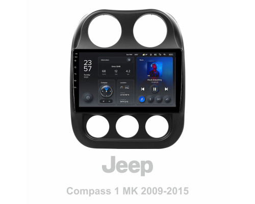 Штатна магнітола Teyes X1 2+32Gb Jeep Compass 1 MK 2009-2015 10