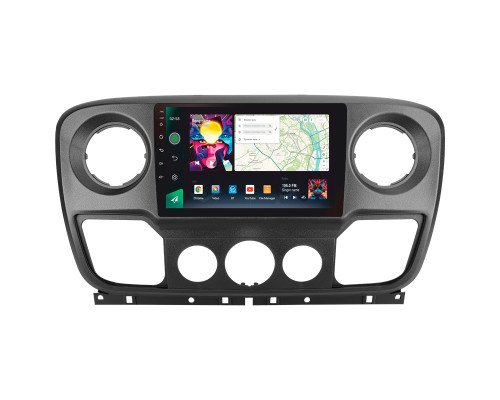 Штатна магнітола SIGMA PRO 10464 ANDROID 12 4+64 Gb 4G DSP Renault Master 2010-2019 For Nissan NV400 2010-2020 For Opel Movano 2 2010-2019 (F2) 10